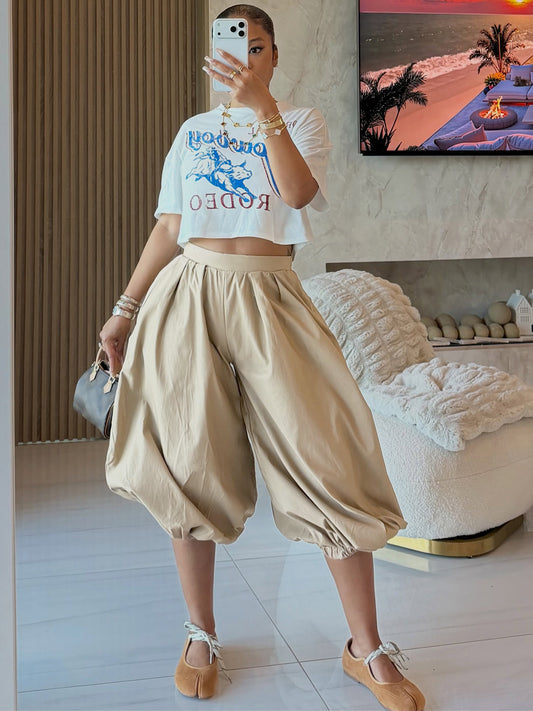Balloon Capri Pants