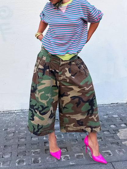 Camo Baggy Pants