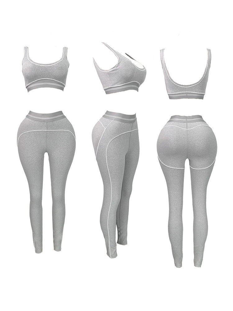 Contour Fit Activewear Leggings Set