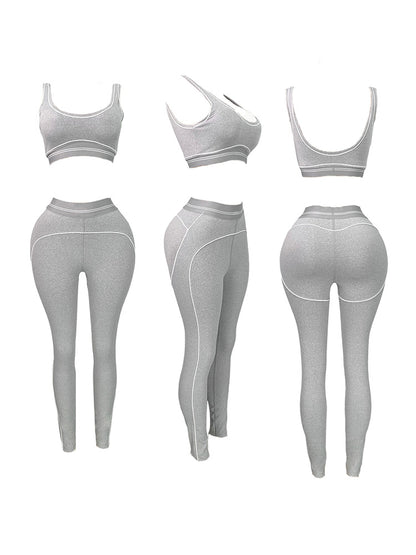 Contour Fit Activewear Leggings Set