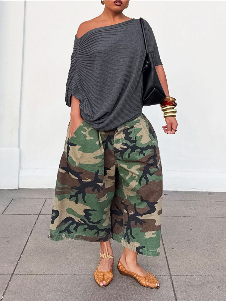 Camo Baggy Pants