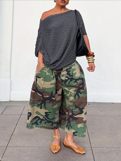Camo Baggy Pants