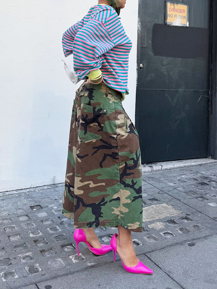 Camo Baggy Pants