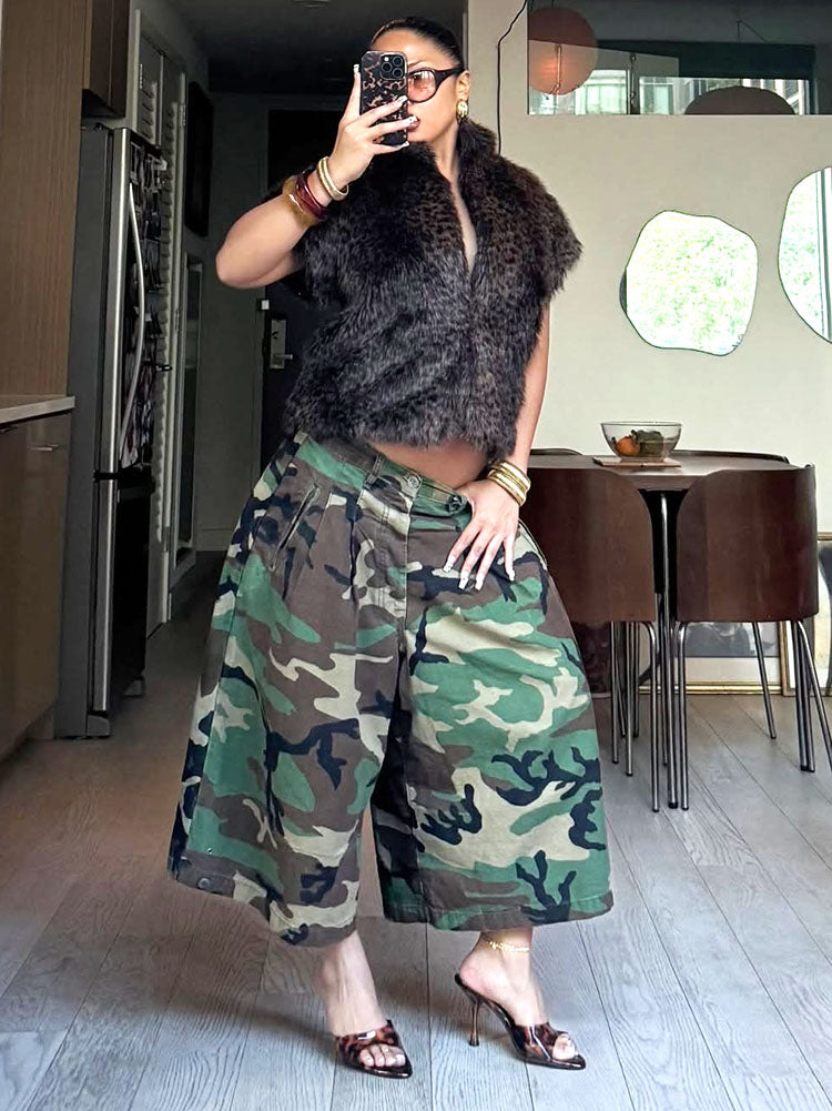 Camo Baggy Pants
