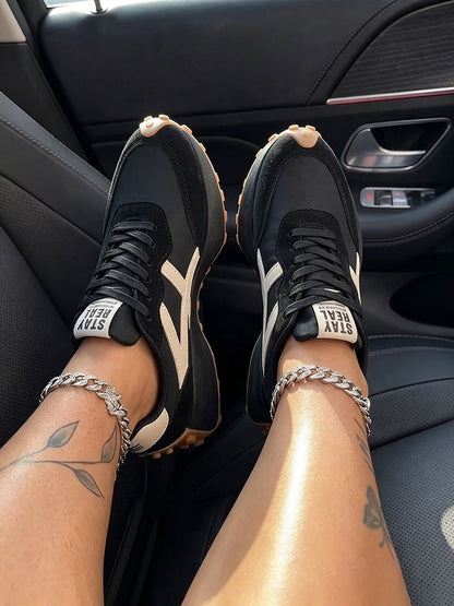 Stay Real Platform Sneakers