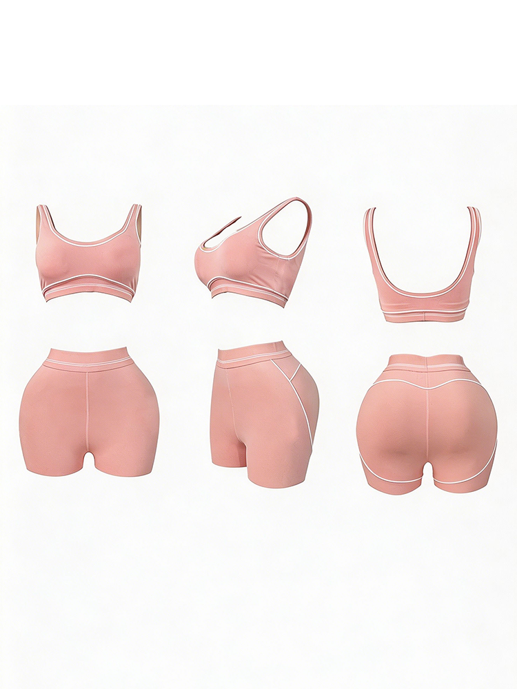 Contour Fit Activewear Leggings Set