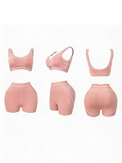 Contour Fit Activewear Leggings Set
