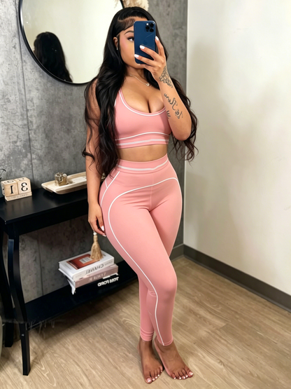 Contour Fit Activewear Leggings Set