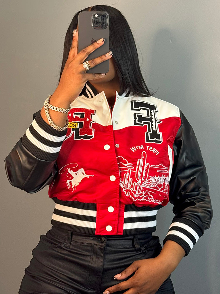 Get Lucky Varsity Jacket