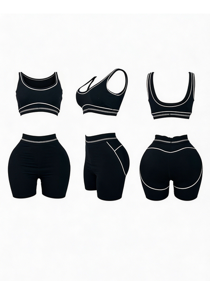 Contour Fit Activewear Leggings Set