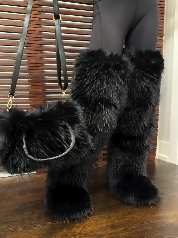 Fluffy Fur Tote