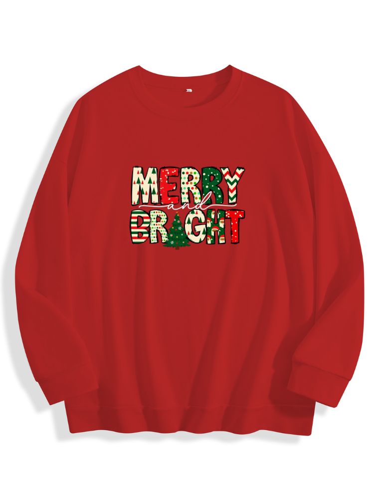 Christmas Merry and Bright Sweatshirt