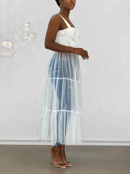 Tulle Tunic Top - ECHOINE