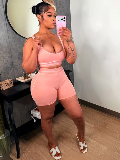 Contour Fit Activewear Leggings Set