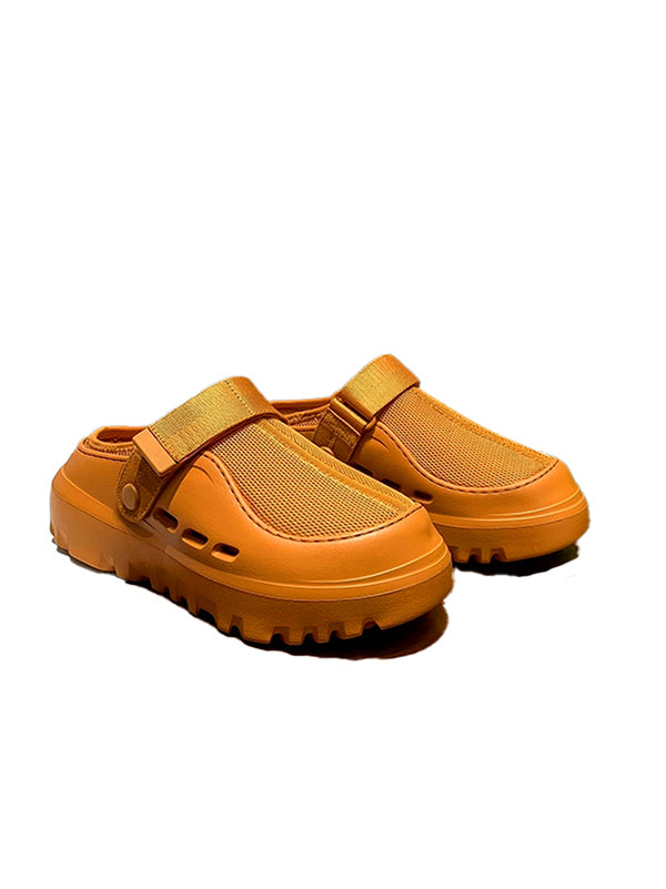 Urban Mesh Hybrid Platform Clogs
