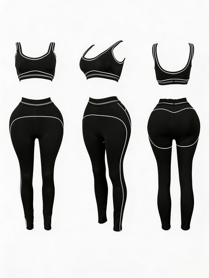 Contour Fit Activewear Leggings Set