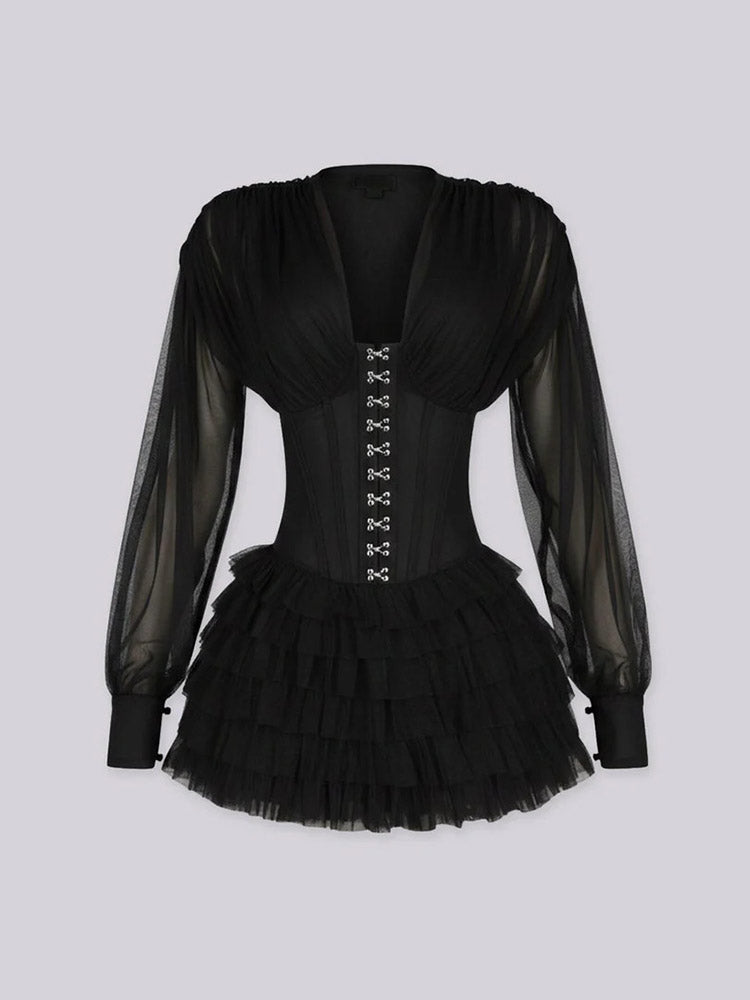 Corset Tulle Romper