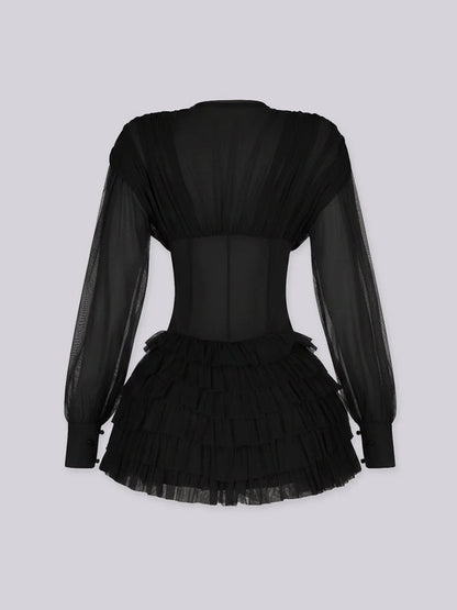 Corset Tulle Romper