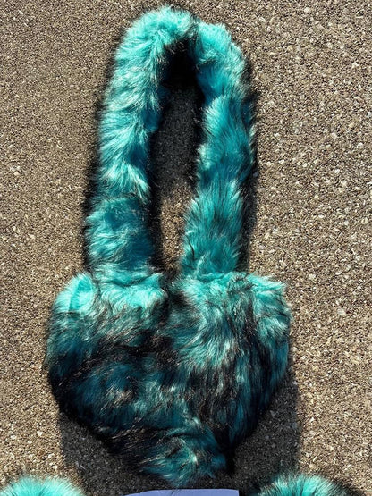 Faux Fur Shoulder Bag