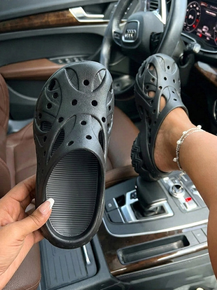 Bold Platform Caged Clogs