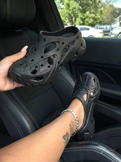 Bold Platform Caged Clogs