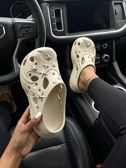 Bold Platform Caged Clogs