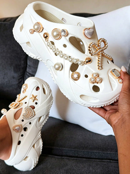 Bold Platform Caged Clogs