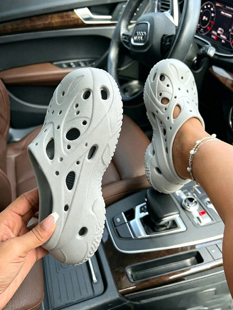 Bold Platform Caged Clogs