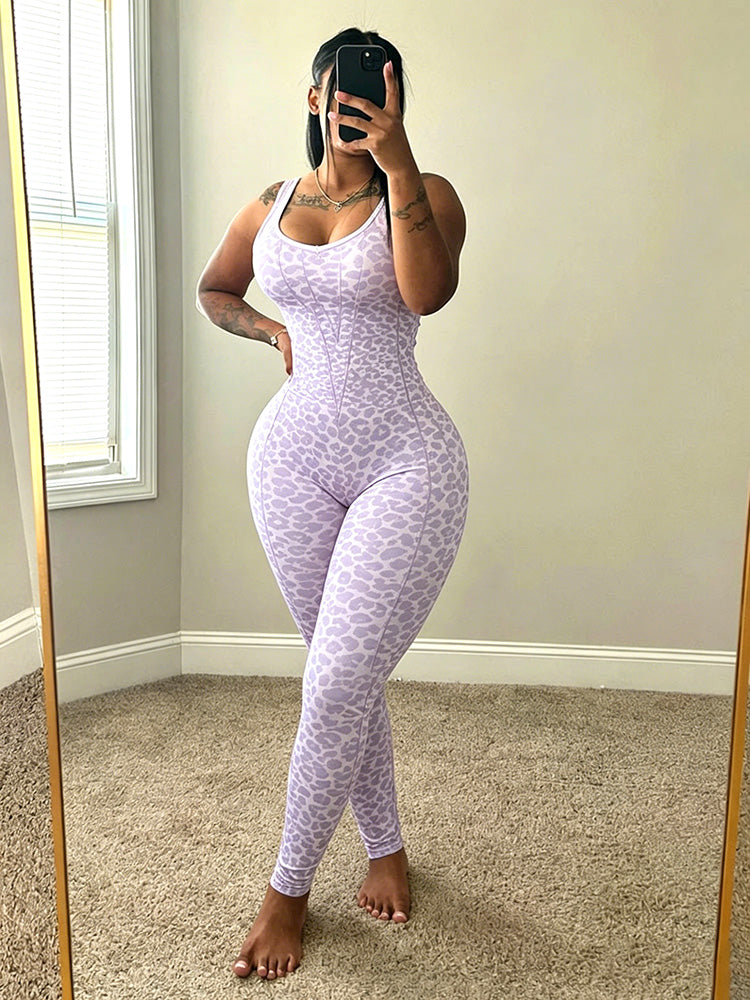 Flattering Leopard Jumpsuit