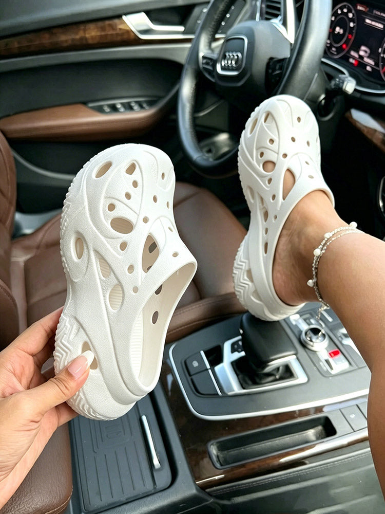 Bold Platform Caged Clogs