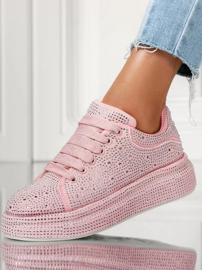 Full Rhinestone Sneakers