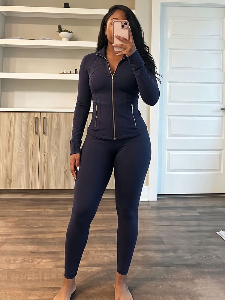 Shape Jacket & Leggings Activewear Set