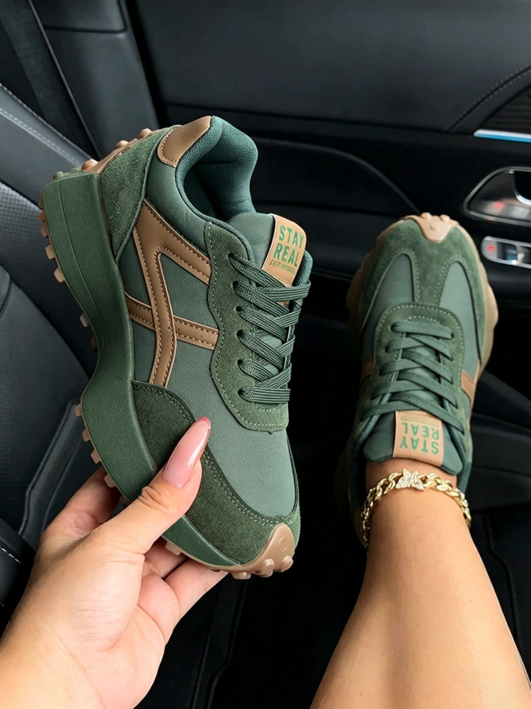 Stay Real Platform Sneakers