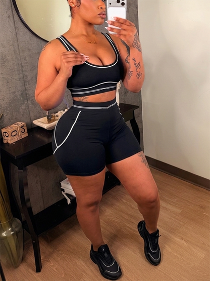 Contour Fit Activewear Leggings Set