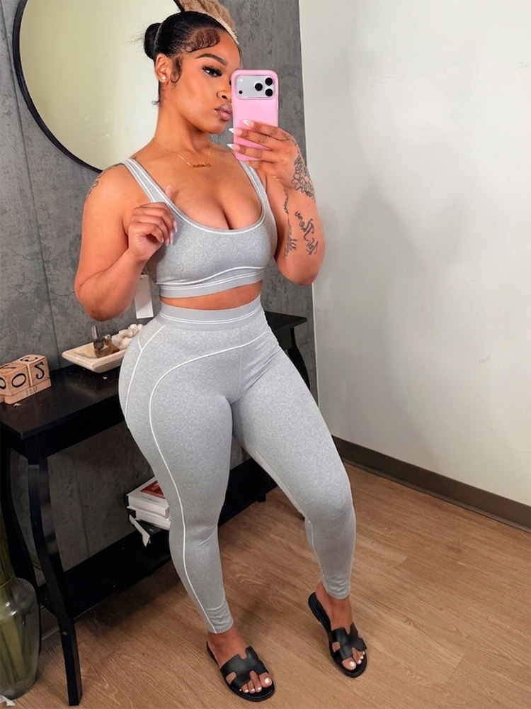 Contour Fit Activewear Leggings Set