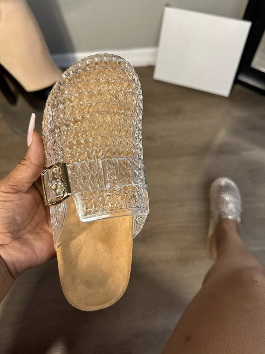 Jelly Clog Slides