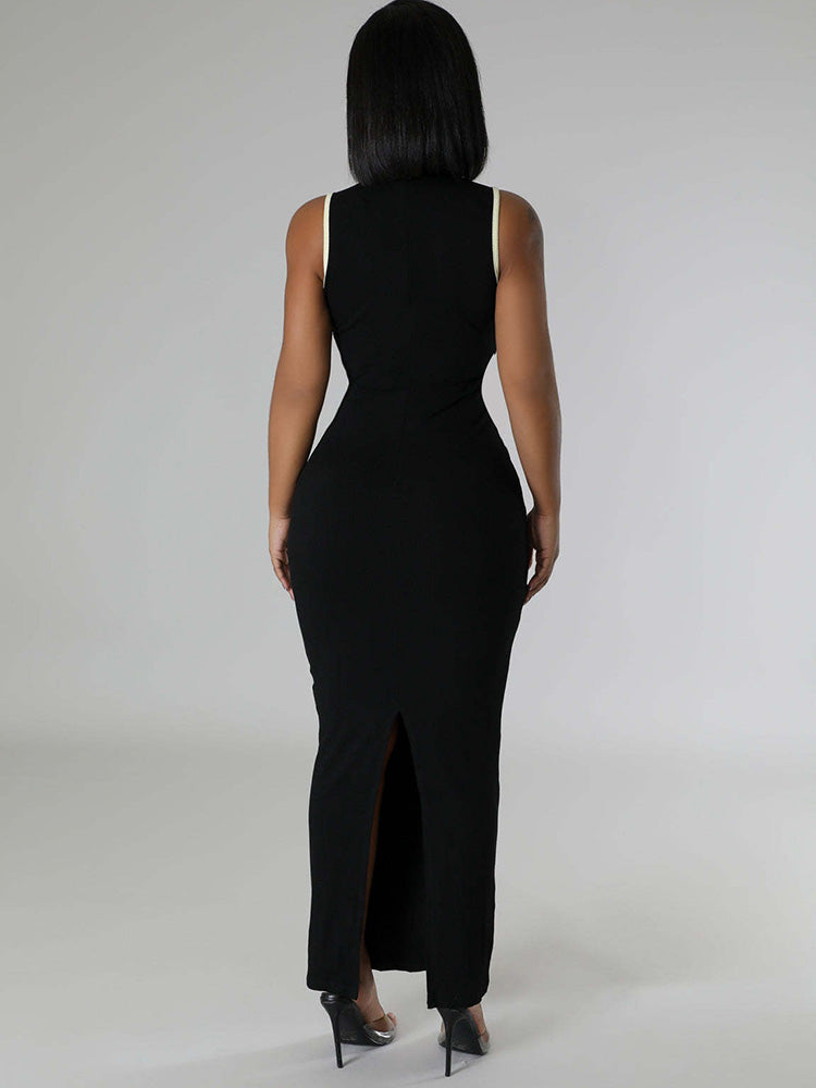 Contour Ribbed Maxi Dress