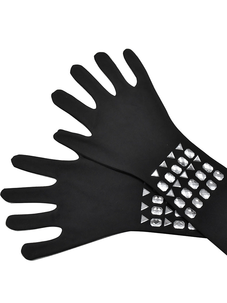 Gem Mini Dress Matching Gloves - ECHOINE