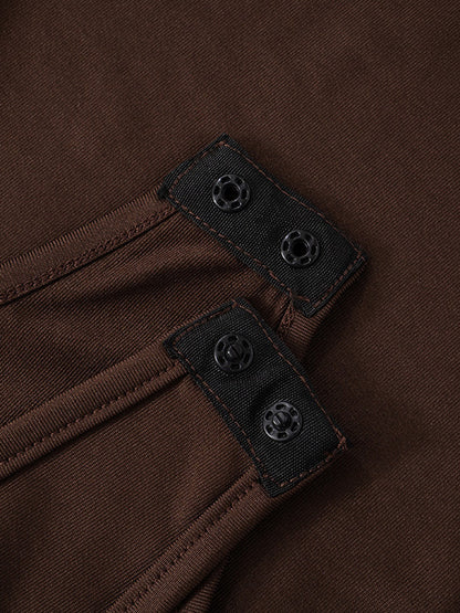 Goddess Draped Cape Bodysuit