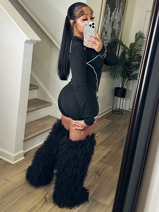 Softsculpt Jacket & Shorts Yoga Active Set