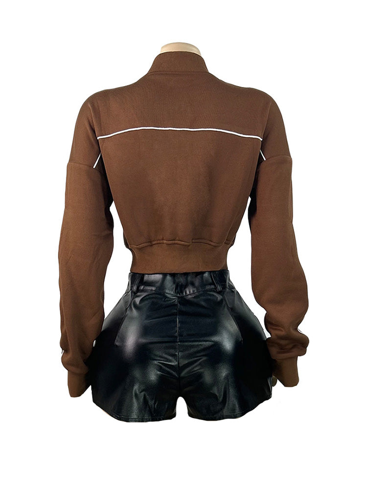 Embroidered Varsity Jacket