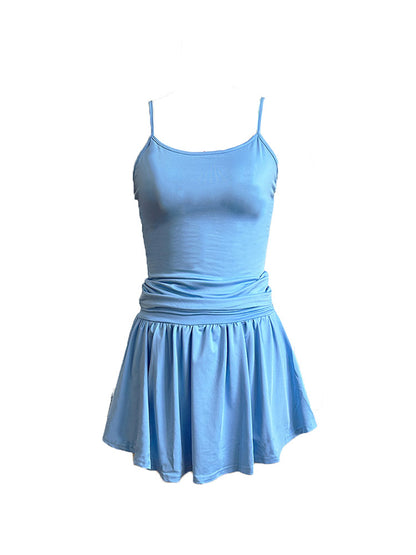 Tank Top & Mini Skirt Set