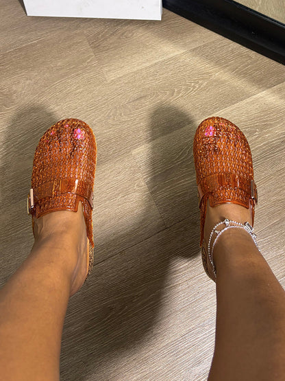 Jelly Clog Slides