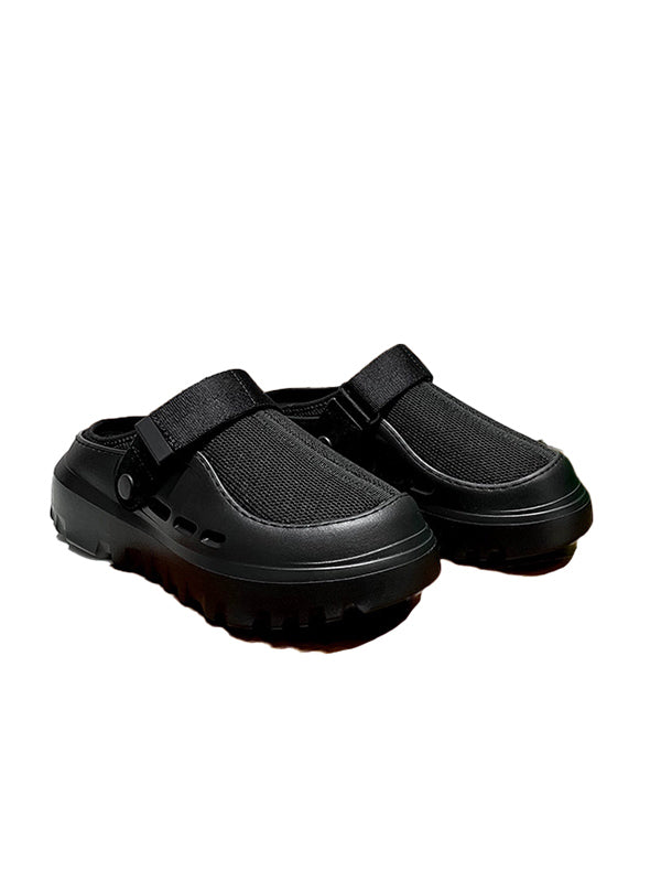 Urban Mesh Hybrid Platform Clogs