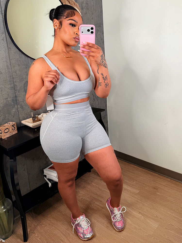 Contour Fit Activewear Leggings Set