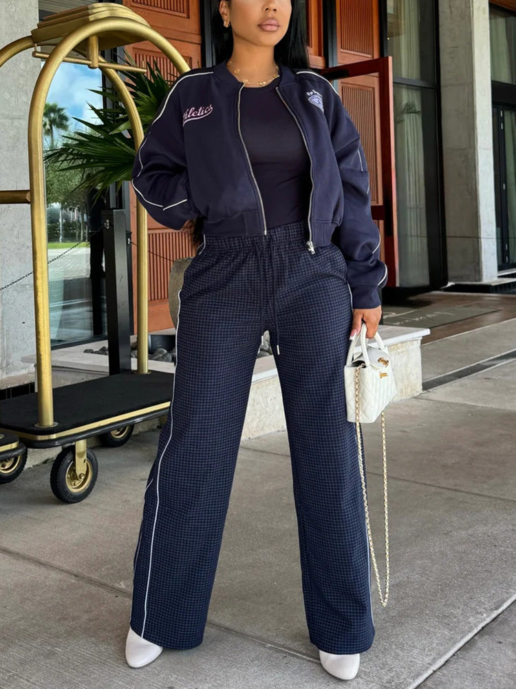 Embroidered Varsity Jacket