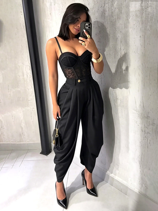Statement Drape Pants