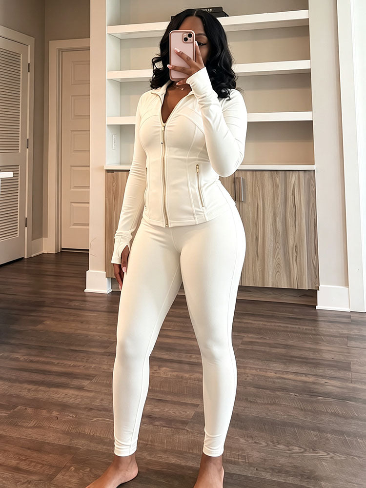 Shape Jacket & Leggings Activewear Set
