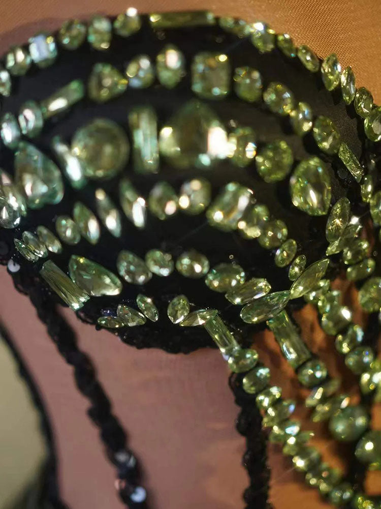 Goddess Corset & Draped Skirt Set