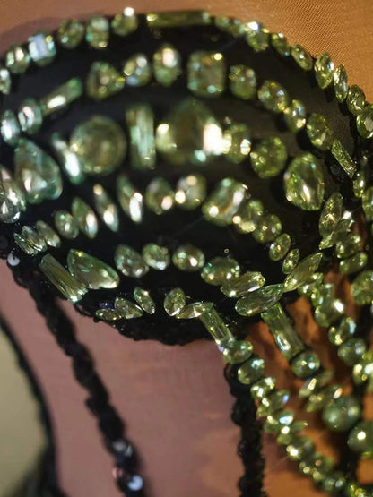 Goddess Corset & Draped Skirt Set